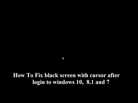 Black screen of death windows 10